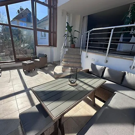 Haus Ostseesprung - Sarah Hochparterre Gratis Wlan, Parkplatz Und Gem Garten アパート バート・ドーベラン